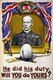 United Kingdom / Sudan / India: Field Marshal Horatio Herbert Kitchener, 1st Earl Kitchener KG, KP, GCB, OM, GCSI, GCMG, GCIE, ADC, PC (24 June 1850 – 5 June 1916), was an Irish-born British Field Marshal, patriot and arch imperialist